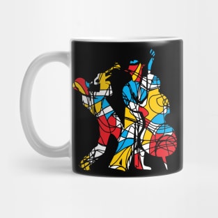 Fun and Lively Trumpet and Bass Musicians Mug